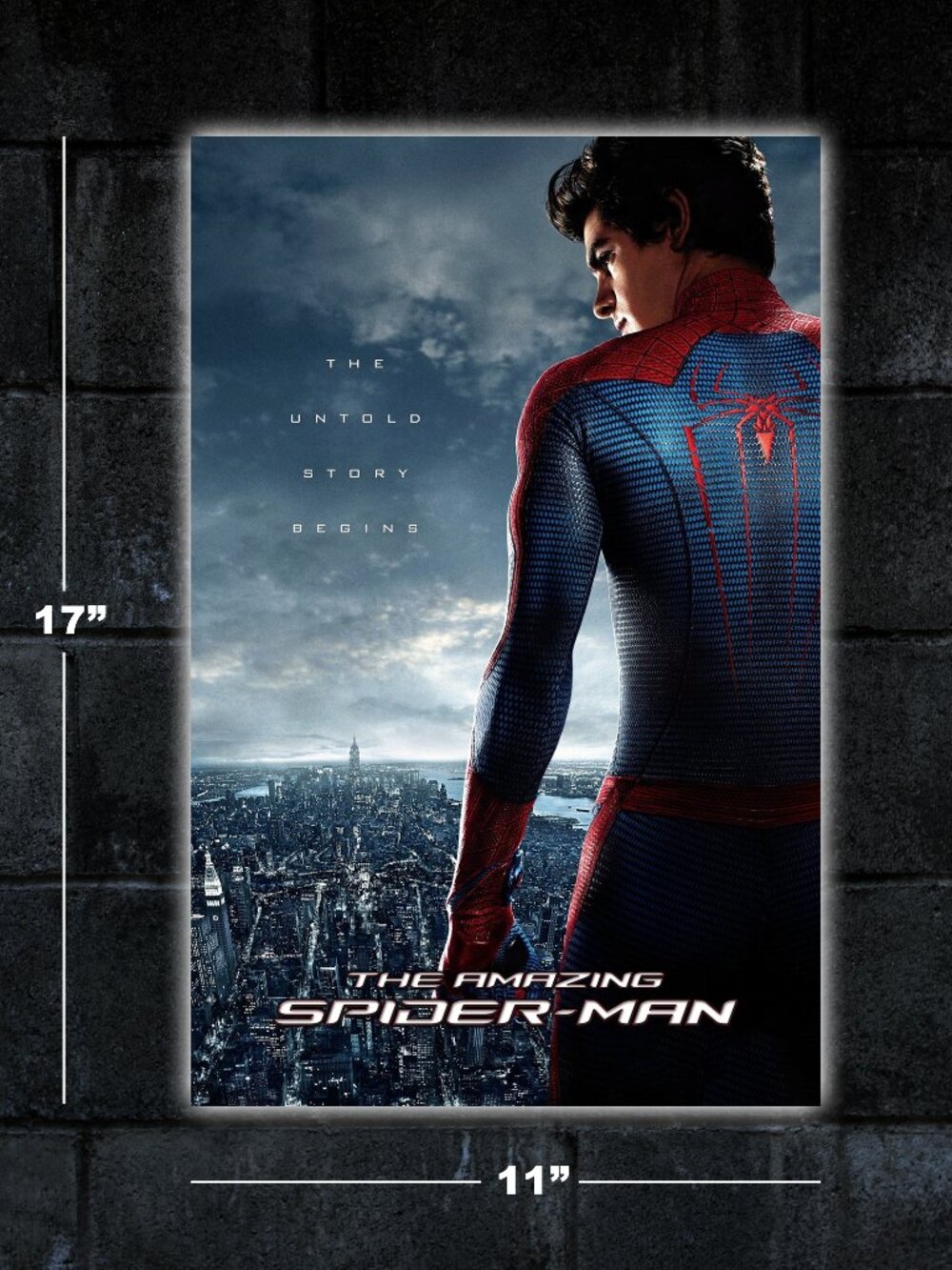 Amazing Spider-Man poster - 11x17 wall art print merch marvel andrew garfield